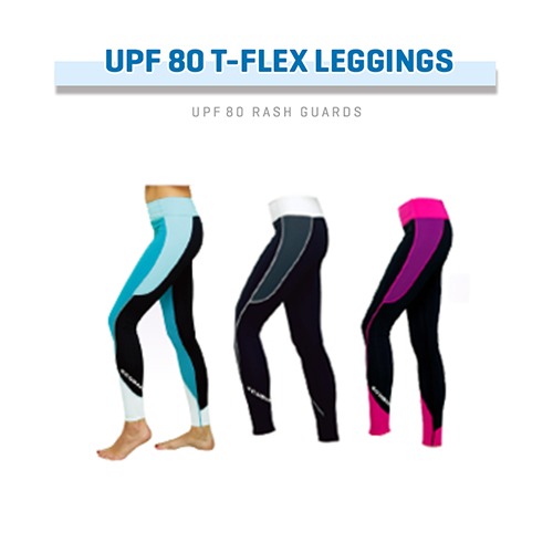 스쿠버프로 UPF 80 티플렉스 레깅스 여성용 래시가드 SCUBAPRO1 UPF 80 T-FLEX LONG LEGGINGS WOMAN