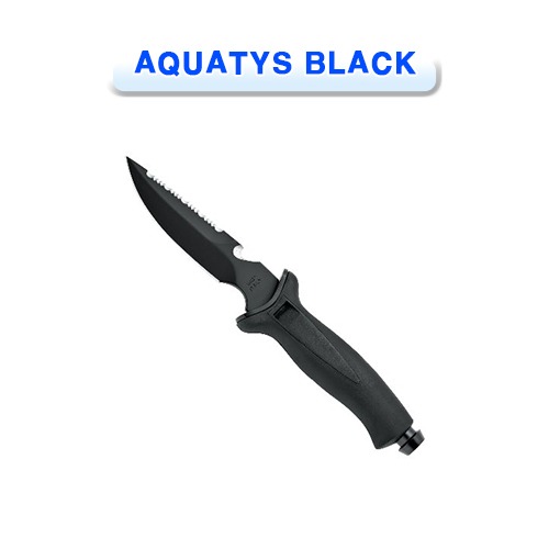 [MAC COLTELLERIE] 맥 콜텔래리에 아쿠아티스 블랙코팅 12cm (AQUATYS BLACK DIVING KNIFE 12cm) 소통마켓 다이빙 나이프