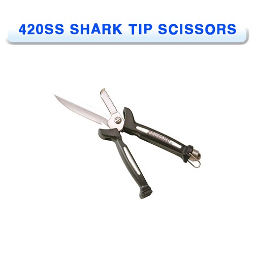 샤크팁 가위칼 11.4cm KN-27 [PROBLUE] 프로블루 420 S.S SHARK TIP SCISSORS KNIFE