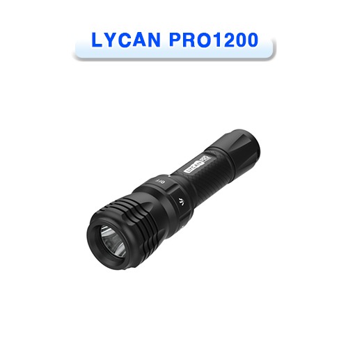 [LYCAN] 라이칸 PRO1200 프로1200 1200루멘 직진형 다이빙 랜턴 라이트 (LYCAN PRO1200 DIVING LANTERN LIGHT) 소통마켓