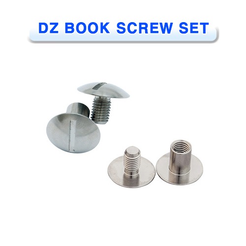 DZ 볼트너트 세트 라운드/플랫 [DIRZONE] 디아이알존 DZ BOOK SCREW SET