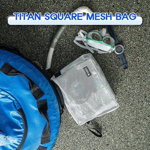 타이탄 스퀘어 메시백 [DOUBLE K] 더블케이 TITAN SQUARE MESH BAG