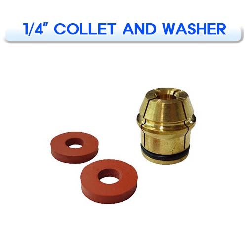 [BROCO] 브로코 1/4&quot; 콜릿 및 와셔 (1/4&quot; COLLET AND WASHER FOR BR-22 PLUS INDUSTRIAL DIVING ACCESSORIES) 소통마켓 산업잠수 용품