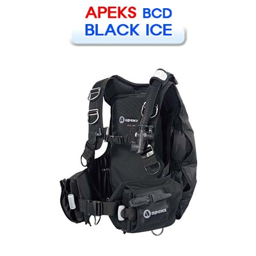 [APEKS] 아펙스 블랙 아이스 (BLACK ICE DIVING BCD) 소통마켓 다이빙 부력조절기 비씨