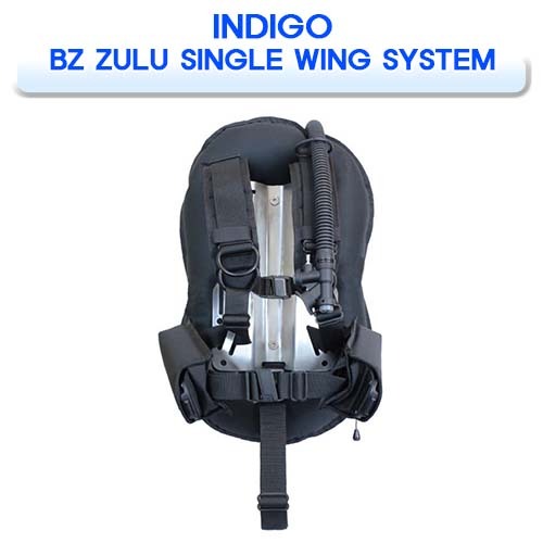 [INDIGO] 인디고 BZ 줄루 싱글윙시스템 (BZ ZULU SINGLE WING SYSTEM DIVING BCD) 소통마켓 다이빙 부력조절기