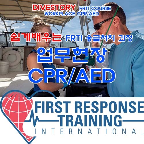 [FRTI] 업무 현장 CPR/AED [쉽게 배우는 응급처치 과정] (WORKPLACE CPR AED EASY LEARN FIRST AID COURSE WITH DIVE STORY) 다이브스토리