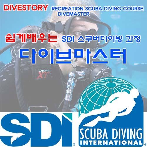 [SDI] 다이브마스터 [쉽게 배우는 스쿠버다이빙 과정] (DIVEMASTER LEARN RECREATION SCUBA DIVING COURSE WITH DIVE STORY) 다이브스토리