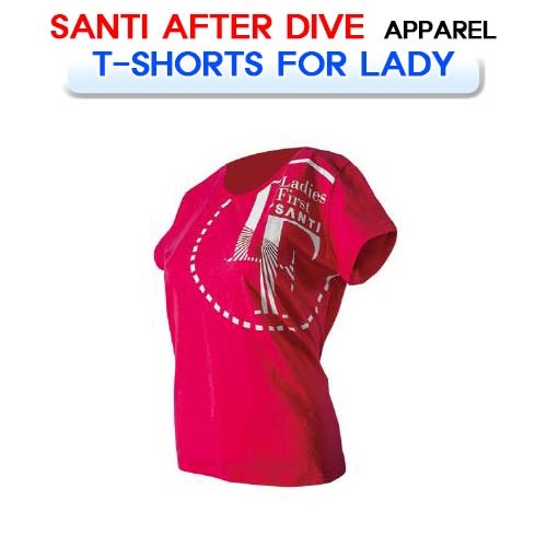 티셔츠 여성용 [SANTI AFTER DIVE] 산티 에프터다이브 T-SHORTS FOR LADY