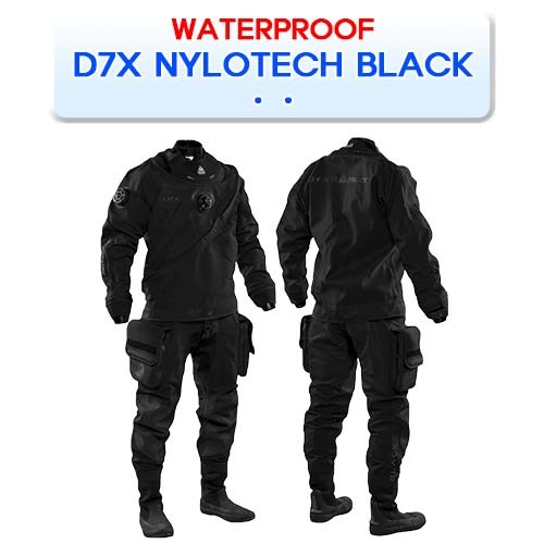 D7X NYLOTECH BLACK [WATERPROOF] 워터프루프 디세븐엑스 나이로텍 블랙