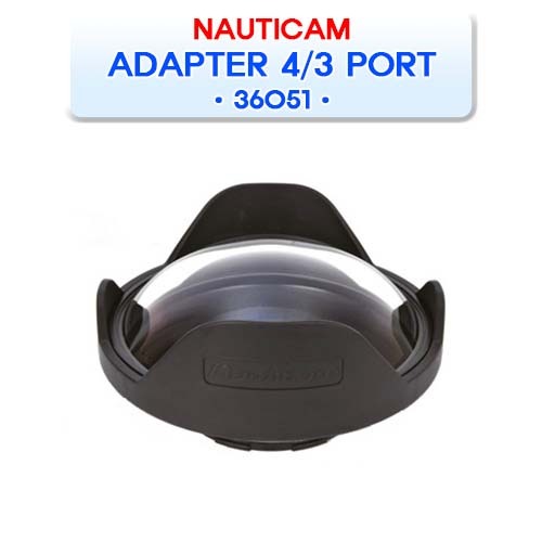 36051 ADAPTER FOR OLYMPUS 4/3 PORT AND GEAR SYSTEM [NAUTICAM] 노티캠 포트아답터