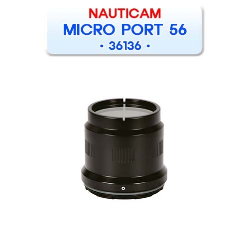 36136 MICRO PORT 56 FOR OLYMPUS M.ZUIKO DIGITAL 14-42mm F3.5-5.6 II R [NAUTICAM] 노티캠 플랫포트