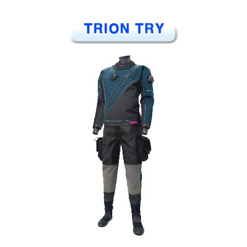[TRION] 트라이온 트라이 (TRY DIVING DRYSUIT BUTYL) 소통마켓 다이빙 드라이슈트
