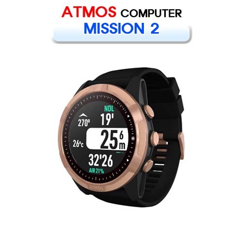 아트모스 미션투 [INTEROCEAN 3] 인터오션 3 ATMOS MISSION 2 스쿠버 다이빙 프리다이빙 컴퓨터